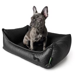 Hunter Luxus Designer Hundeseng Model MIRA Black